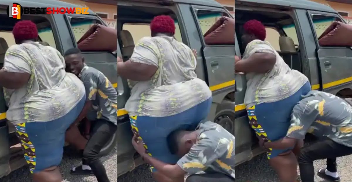 Watch the moment Comedian Waris carried MP of Disa fame on his head - Video