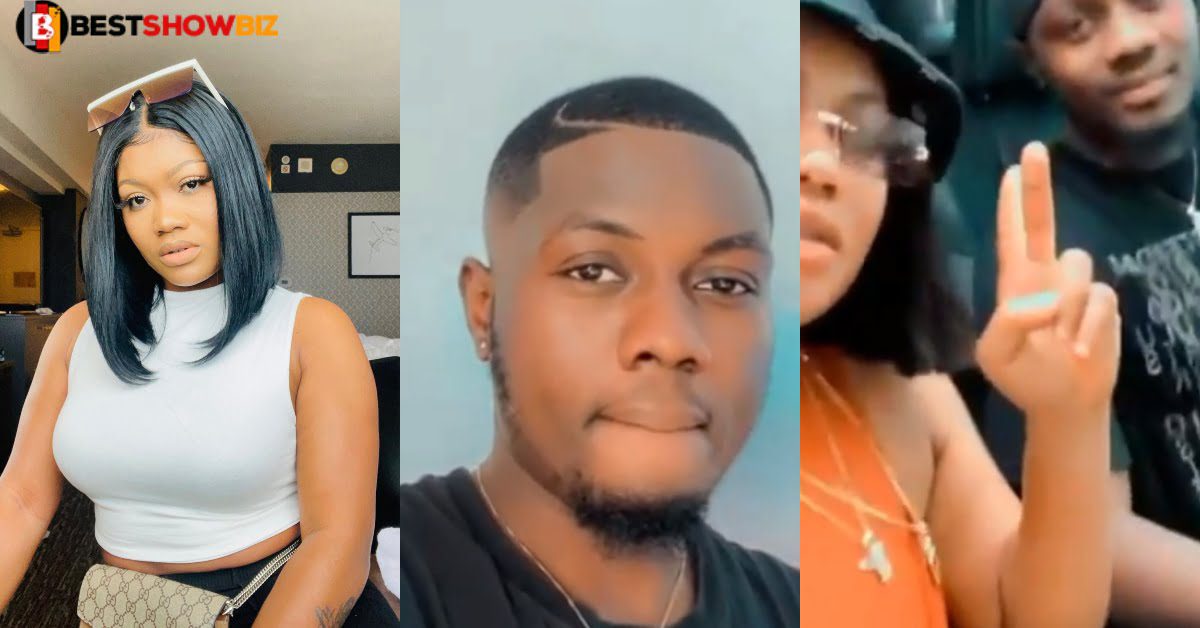 Sandra Ababio shows off her handsome brother in a new video - Ladies rush on him