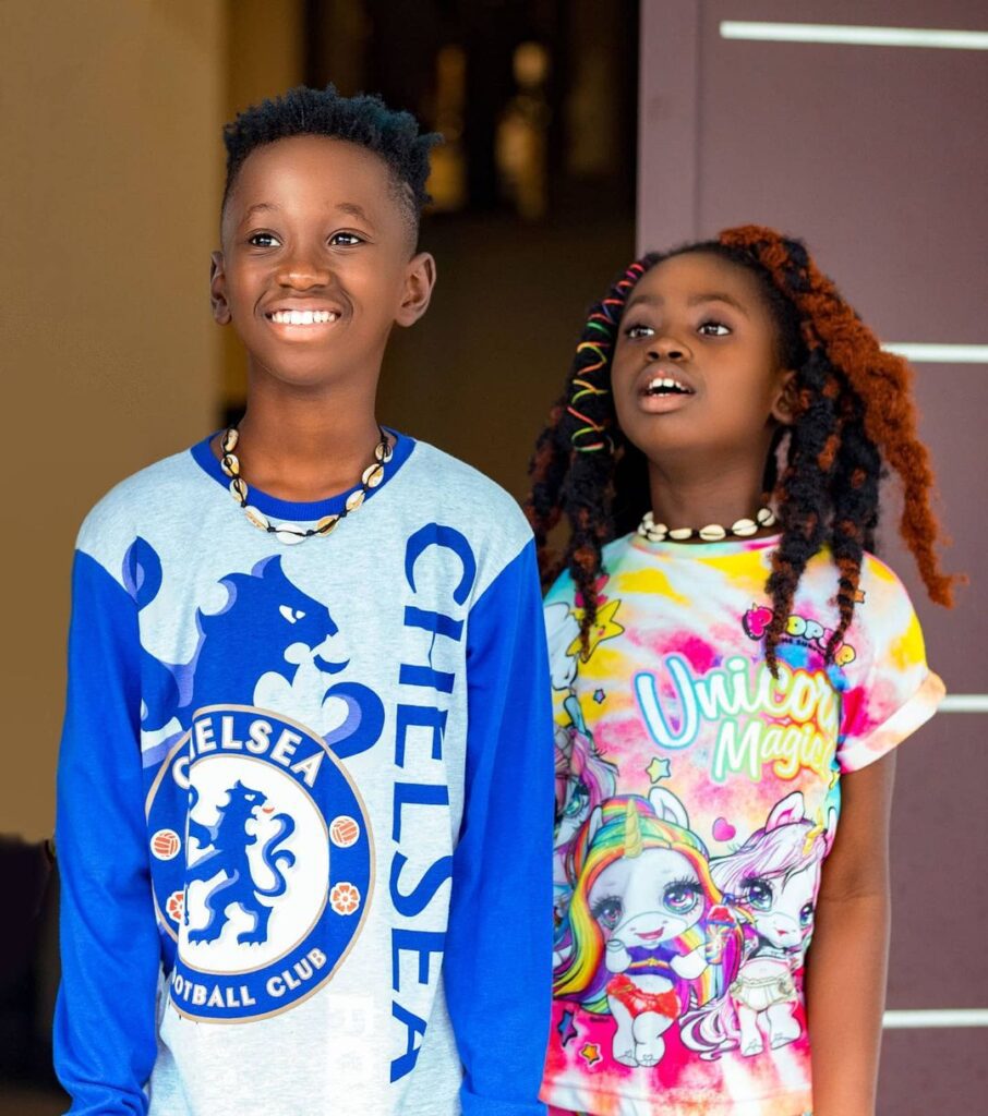 See more beautiful photos of Okyeame Kwame's only daughter who owns a business at age 8