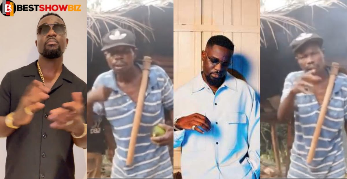 "I want to meet the farmer and give him a gift"- Sarkodie says after watching video of farmer rapping his lines