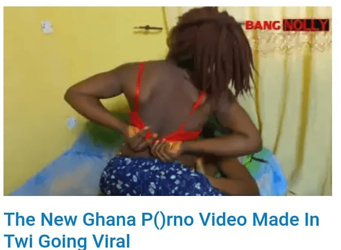 Ghanaians shock the world as first P(:)rn film made in twi hits social media