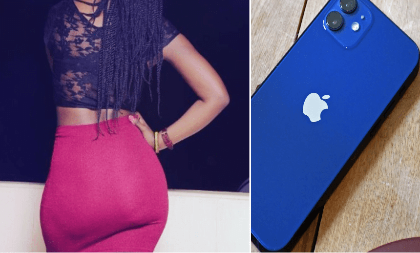Slay Queen exposed after she offered to exchange her 'tonga' for an iphone