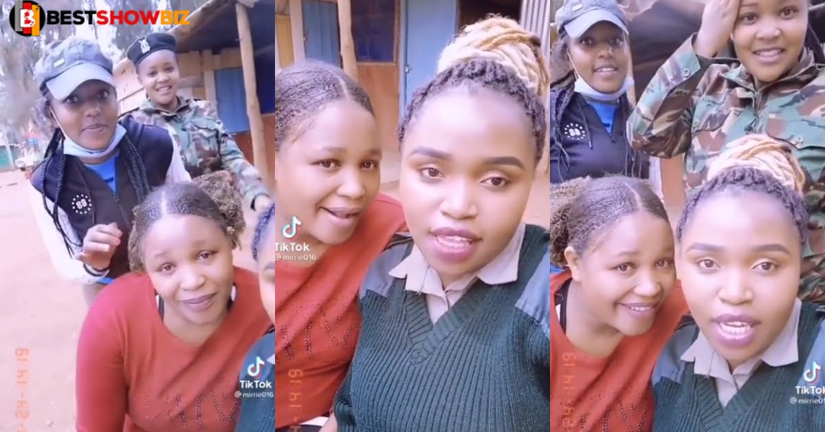 Beautiful female soldiers take to social media to beg men to Date them (video)