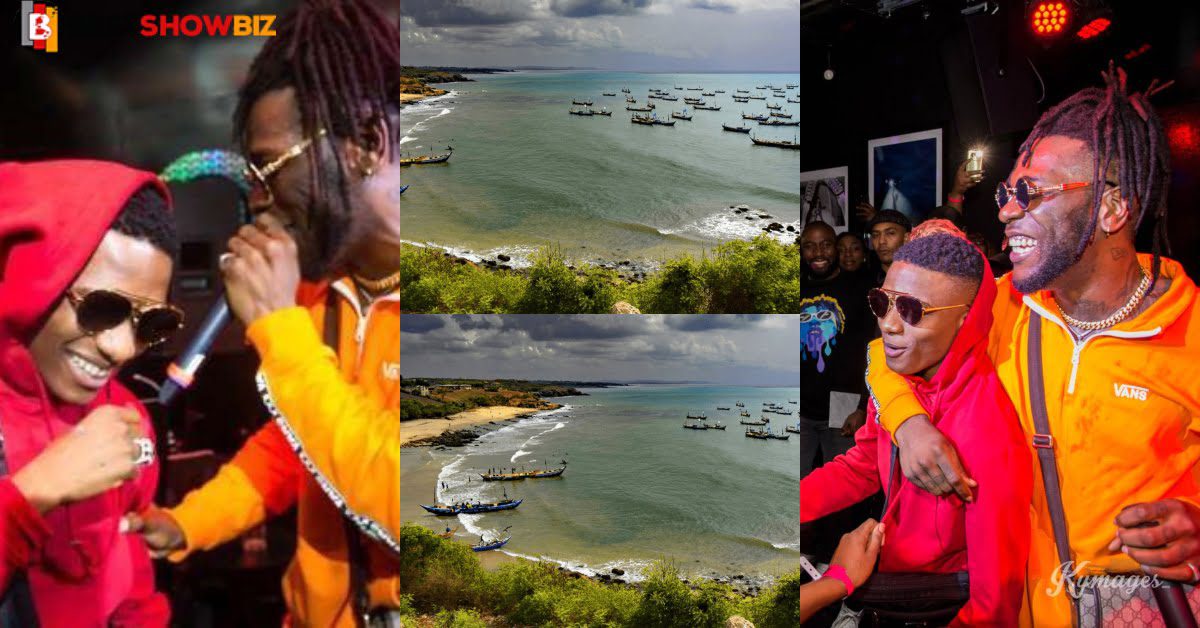 "God himself lives in Ghana"- Wizkid and Burna Boy reveals why they like spending time in Ghana (video)