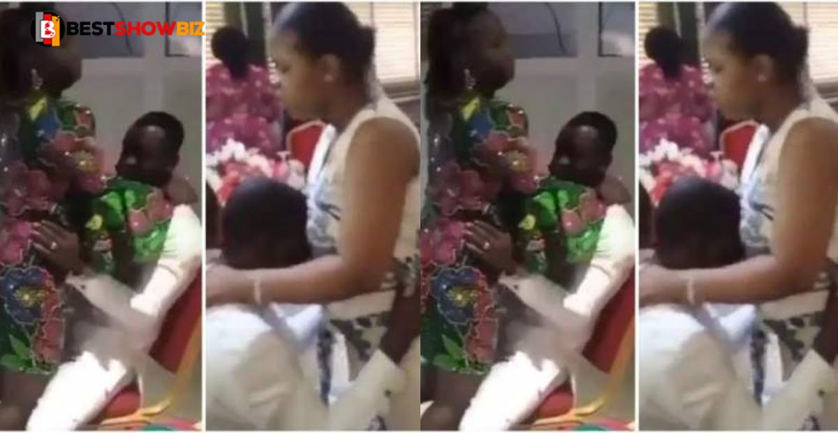Watch hilarious moment women fellowship in church decided to cast out the spirit of cheating from their husbands (video)
