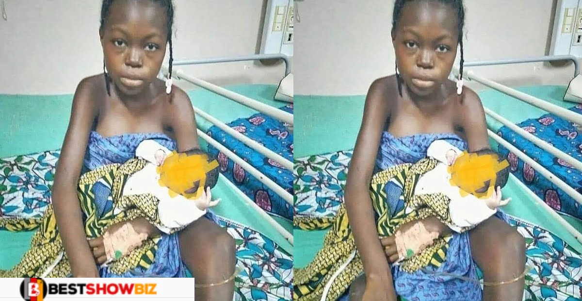 Watch Photos: 12 years old girl gives birth