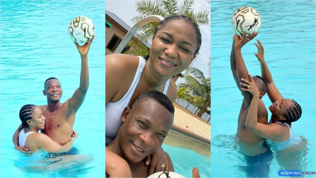See adorable photos of ex-black stars player John Painstil and his wife.