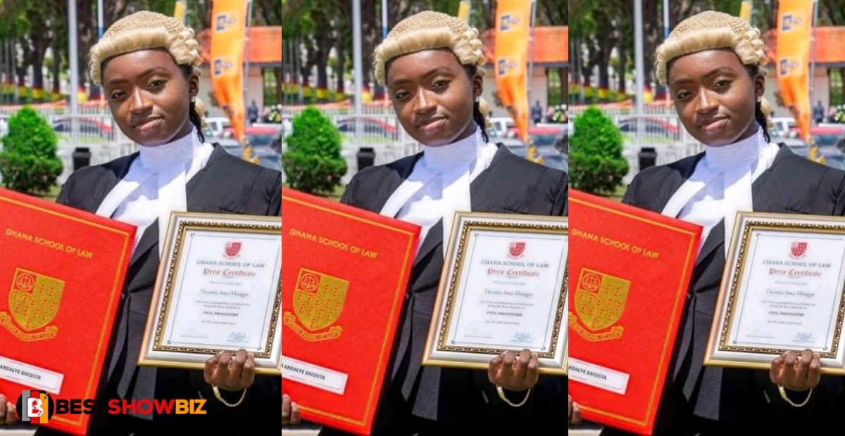 Meet the youngest lawyer in Ghana, 22 years old Ama Dacosta (photos)