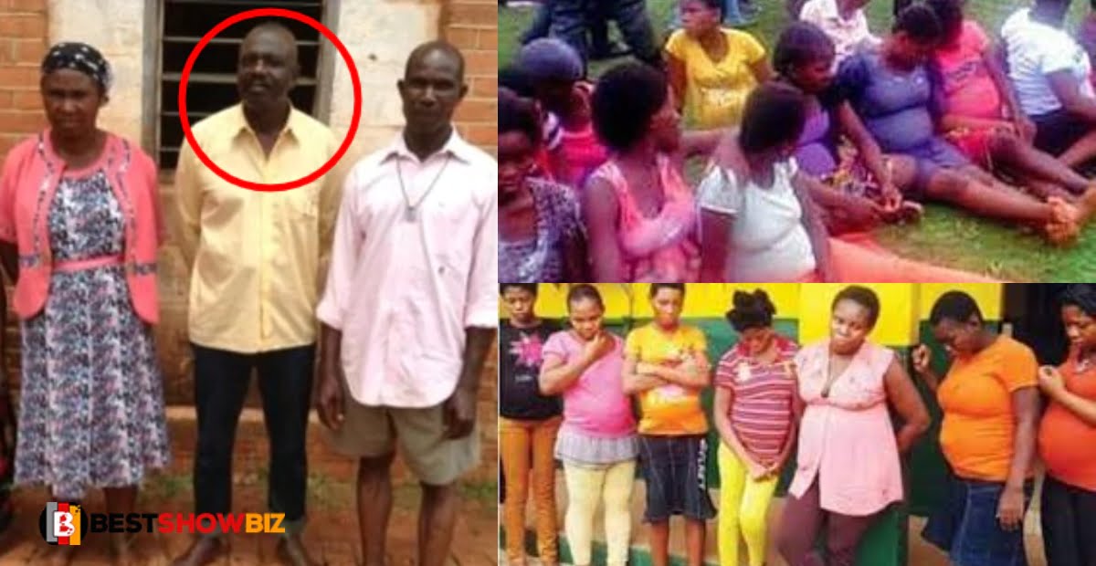 Photos: Pastor impregnates 20 girls in his church, says he was instructed by the holy spirit