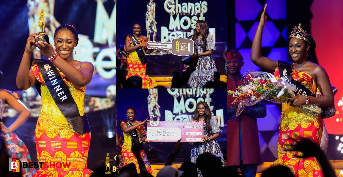 Pride of the Ashanti region: Sarfoa wins Ghana's most beautiful 2021