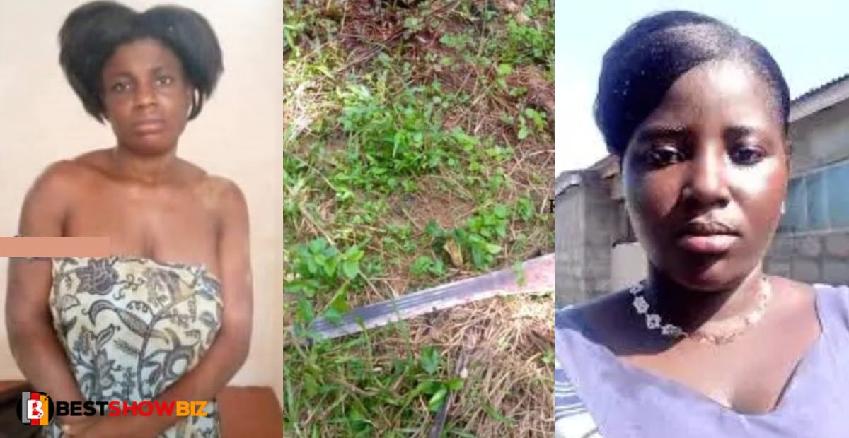 "Show her no mercy; she has to spend the rest of her life in jail"- Eye witness speaks on Rachel k!lling her own husband with a cutlass