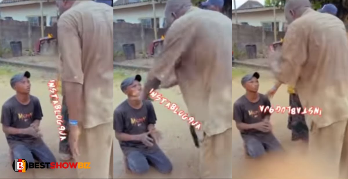 Video: Man prays for thief he caught in his house