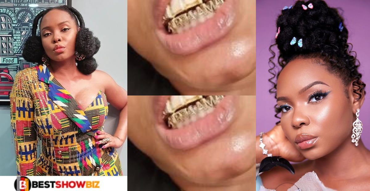 Yemi Alade cries after 'waisting' her hard-earned money on customized Gold Teeth Grill