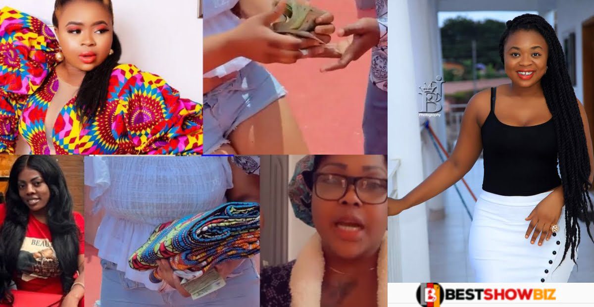 "Adu Safowaa gave me Ghc 1000 and a car to give back to her on her birthday as a publicity stunt"- Man exposes actress (video)