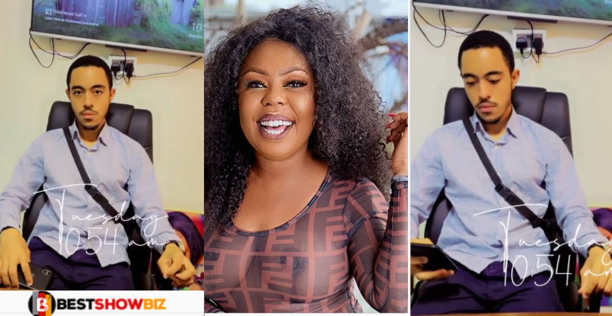 Video: Afia Schwarzenegger's twin son, fast and pray for his mother to stop her b@d behavior on social media
