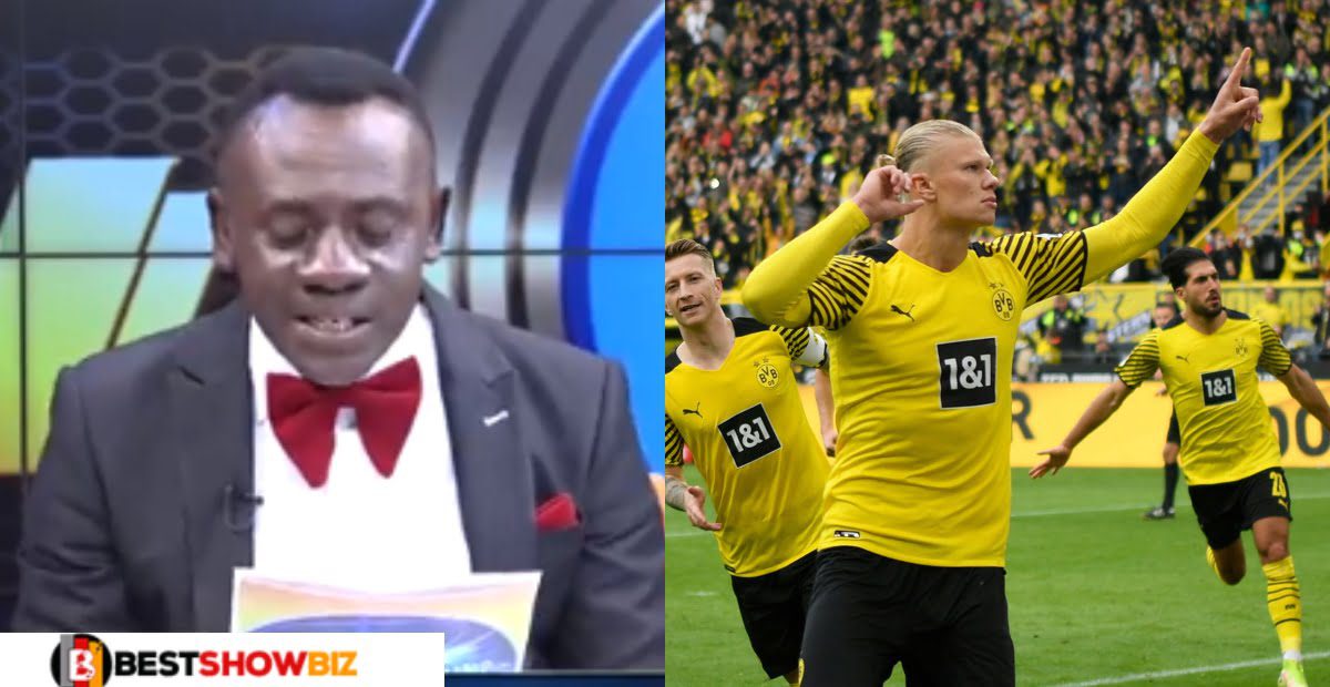 Ghana to the world: Germany Club Dortmund uses Akrobeto to announce their next match.