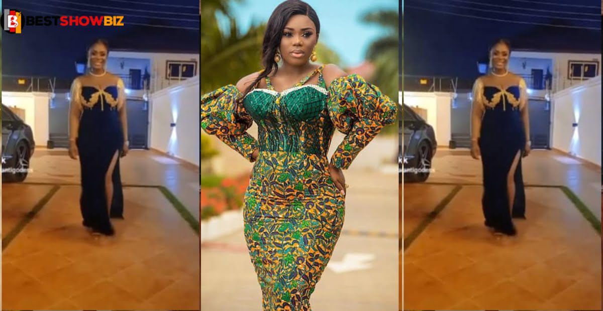 Money is sweet: Akua GMB teases Tracey Boakye and Co as she displays her push house and car in new Video