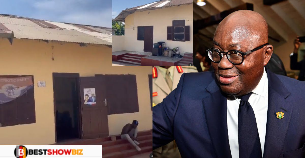 The appearance of Akuffo-Addo father's house in an untїdy and fїlthy situation sparks controversy online. (video)