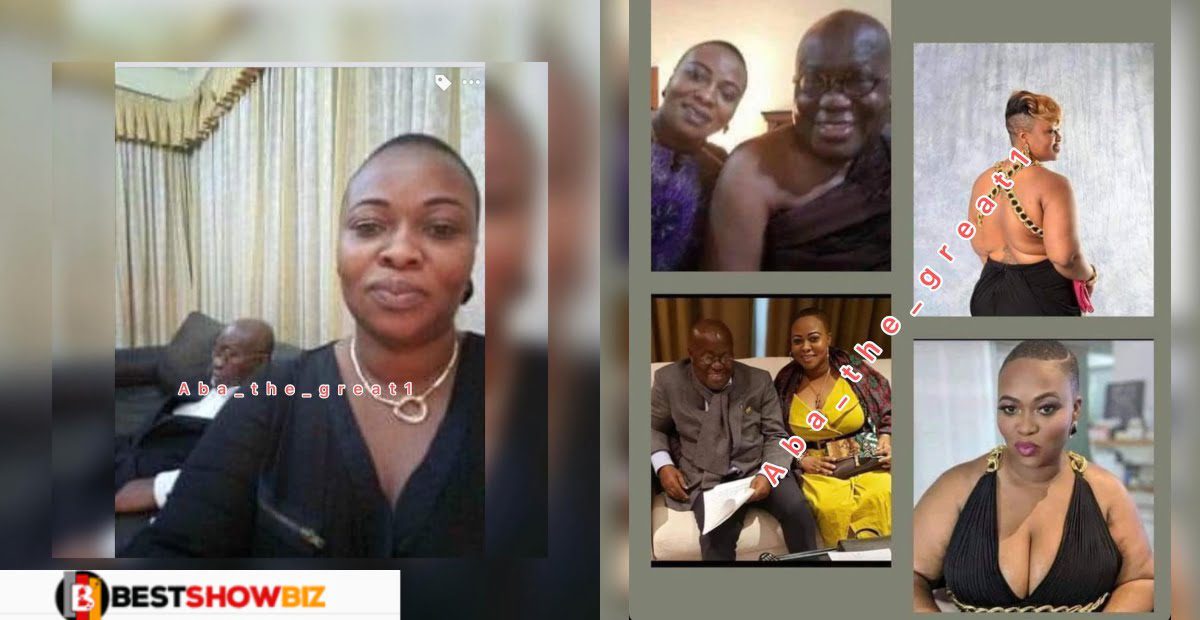Alleged side-chick of Nana Addo drops photos of their romantic moments