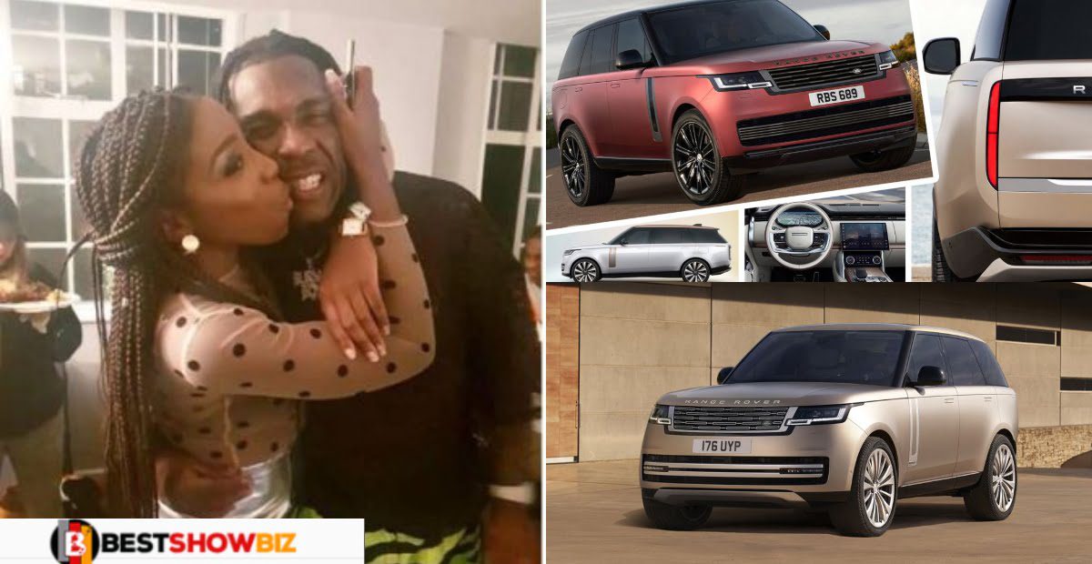 Burna Boy Buys A Brand New Bentley For His Sister Nissi, For Becoming The Lead Designer Of 2022 Range Rover SUV
