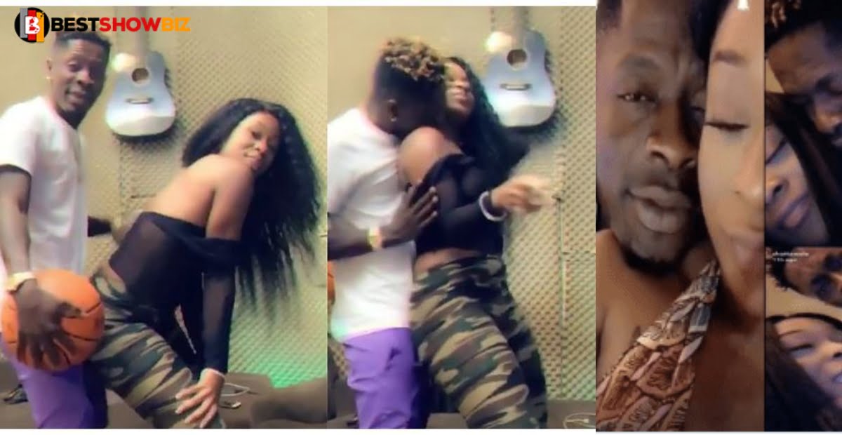 "Shatta Wale never chopped me but he did this..." - Efia Odo reveals (Video)