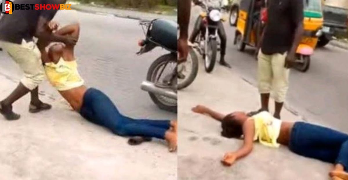 lady faints three times after learning of the death of a lecturer who died of AIDS (PHOTOS).