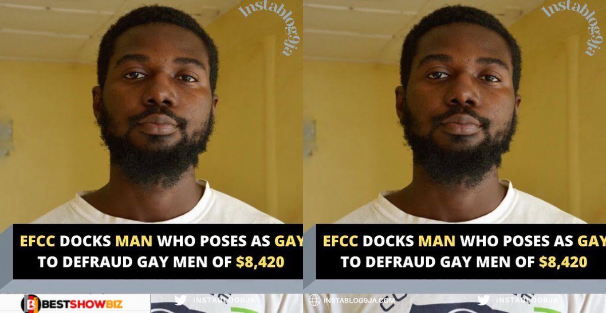 Man arrested for posing as g@y to defraud gay men of $8,420