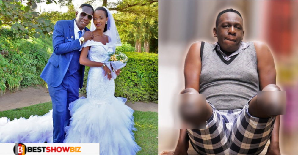 "I didn't tell my wife i had no legs until we married, what happened next shocked me"- Man shares his story (video)