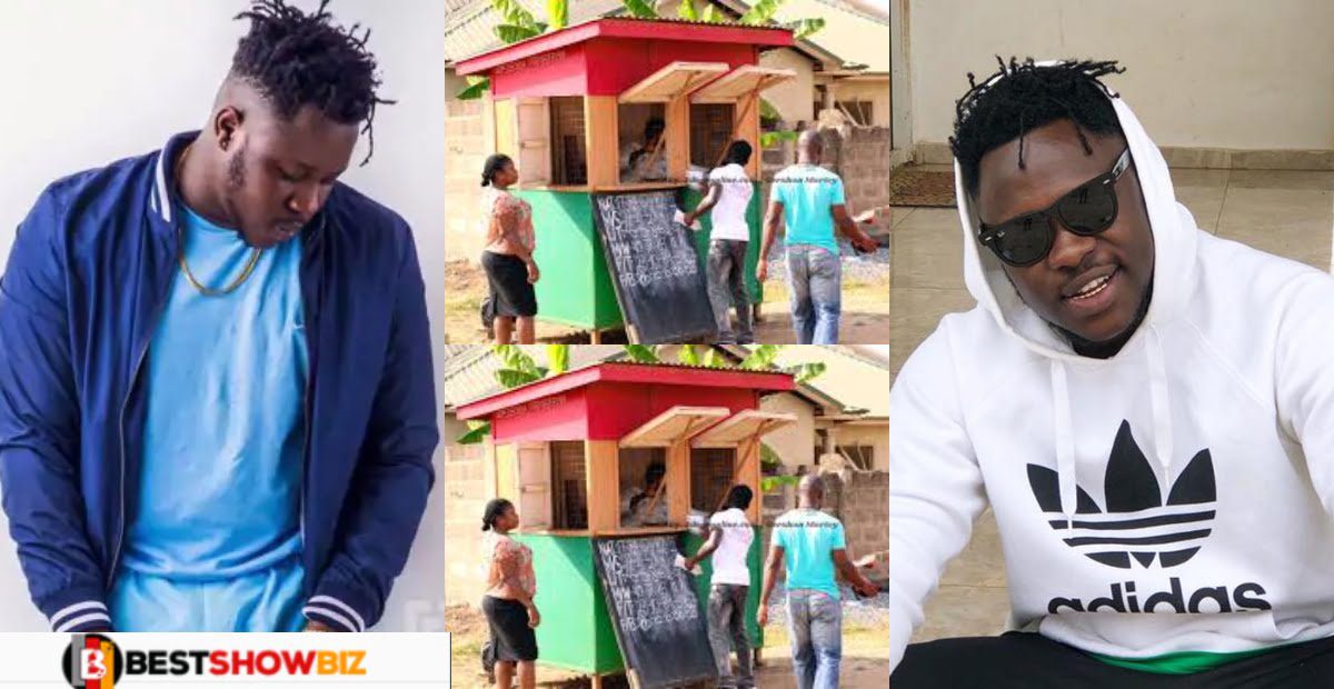 Watch the Moment a lotto agent almost defrauded Medikal of his money (video)