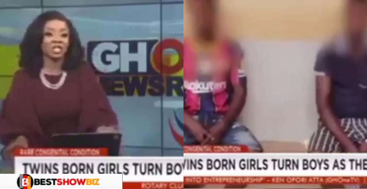 Video: Meet the Twin born girls with female names but turned boys as they grow