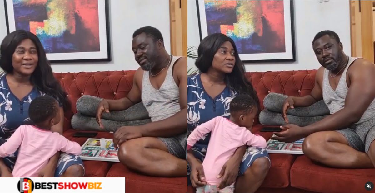Video: Mercy Johnson beats her husband in ludo game amid ongoing saga