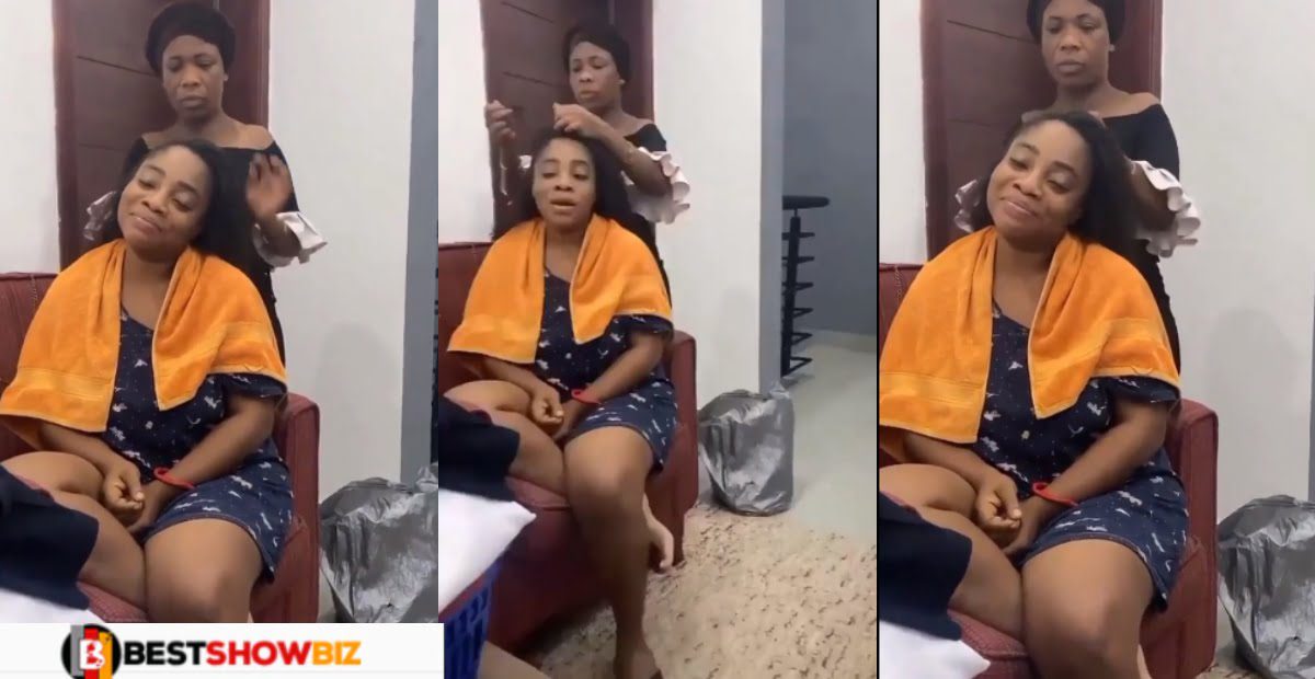 Moesha Boduong is healthy now as a new video of her looking fully recovered pops up