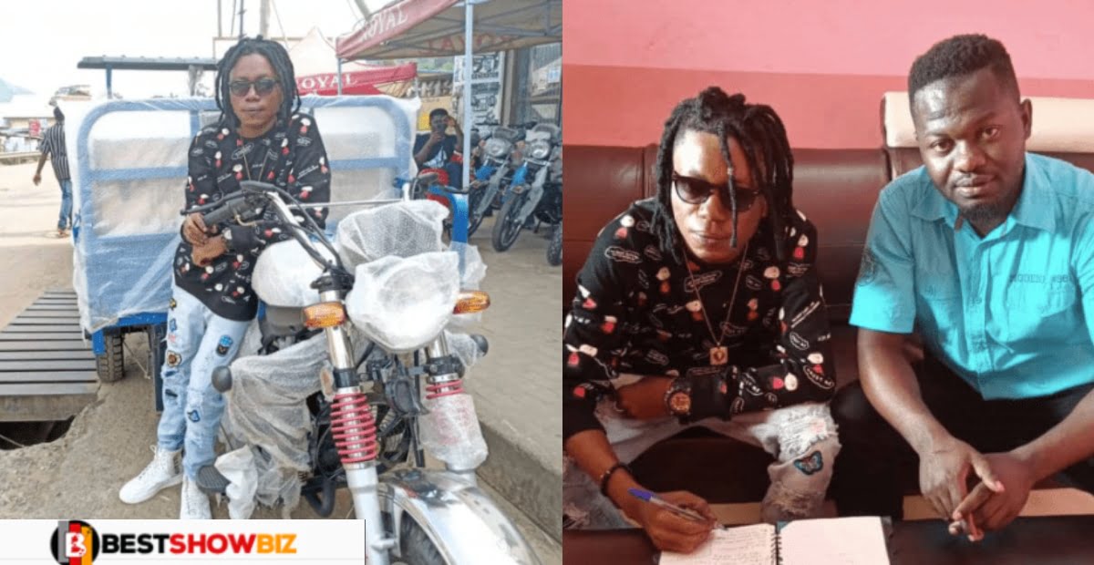 Music Label signs Rapper and gives him brand new Aboboyaa as the prize package