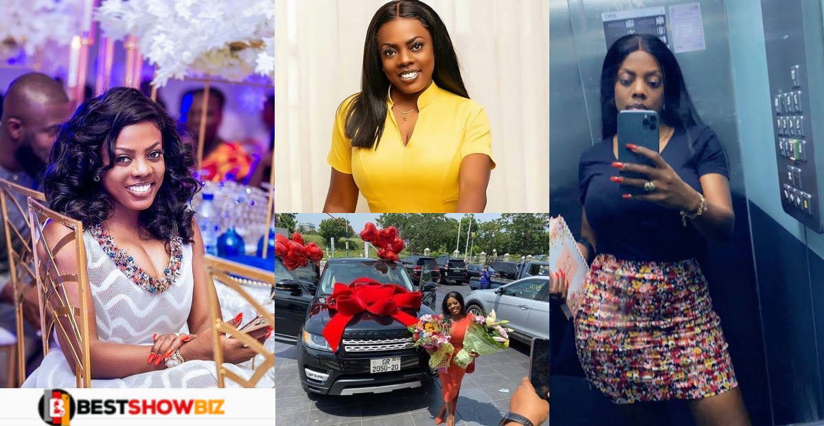 "Don't put pressure on yourself, i don't buy anything I use, people give me for free"- Nana Aba advises young girls (video)