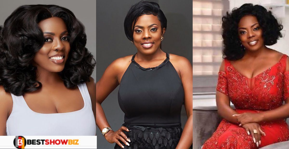 Nana Aba Anamoah speaks about her boyfriend for the first time after issues with Safowaa
