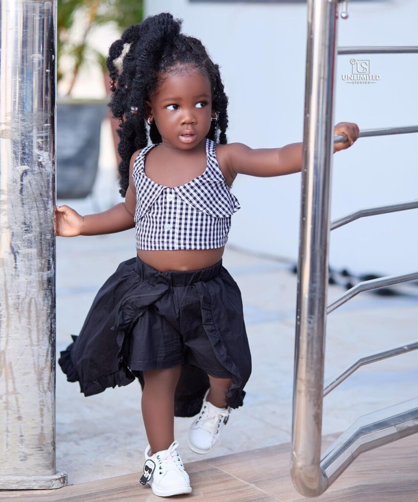 She is now a big girl; Tracey Boakye’s Daughter, Nana Akua Nhyira looks beautiful in new photos
