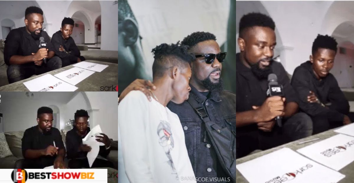 "I will not sign any young artist again"- Sarkodie reveals (video)