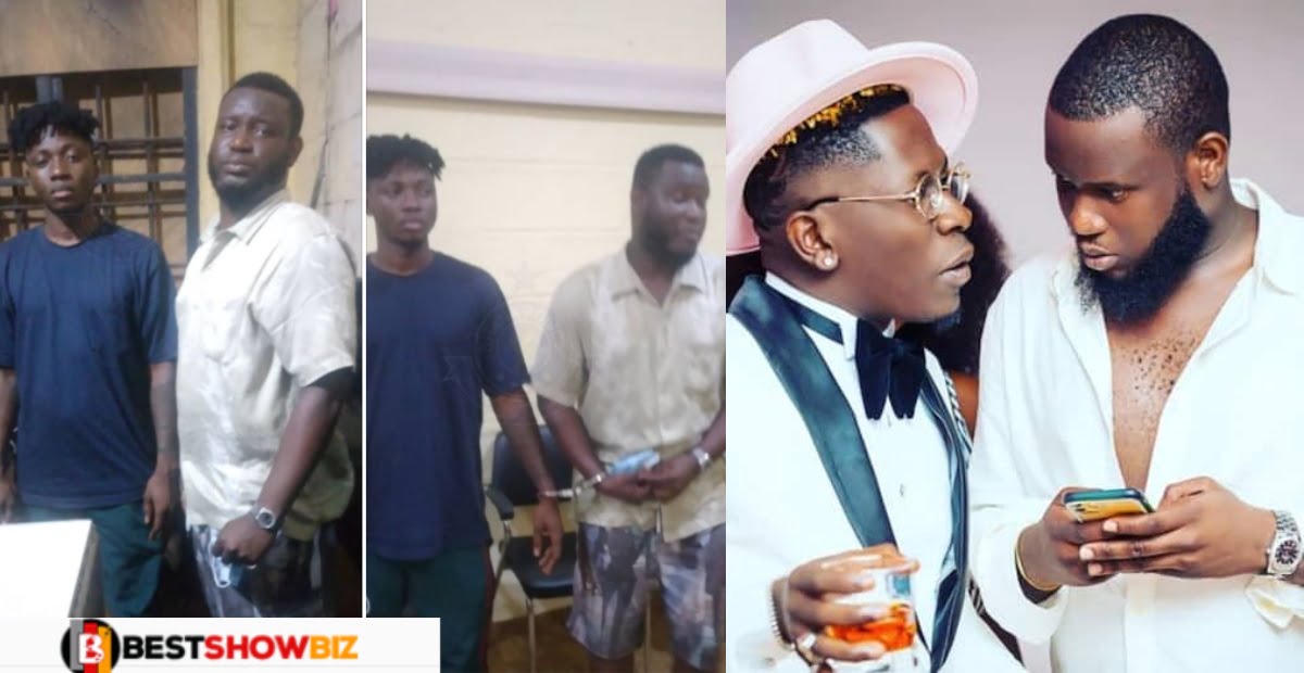 Photos: Shatta Wale's PA, Nana Dope and 1 other arrested for spreading fake news about his shoṓting