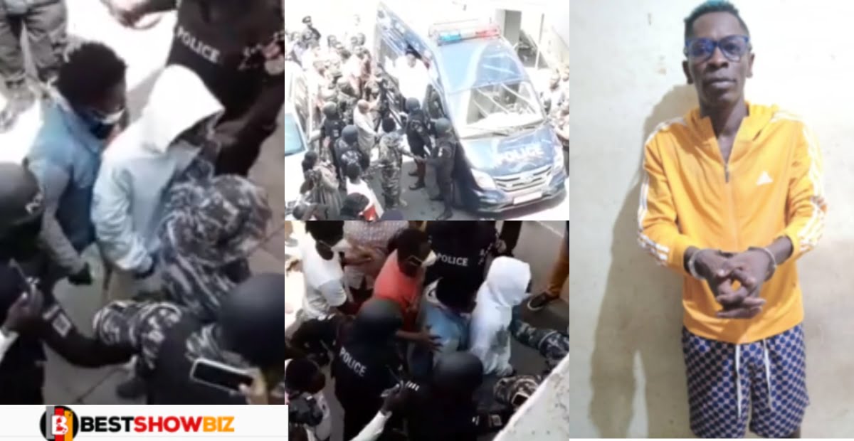Video: Watch scenes from Accra circuit courts as Shatta Wale was remanded to jail for one week