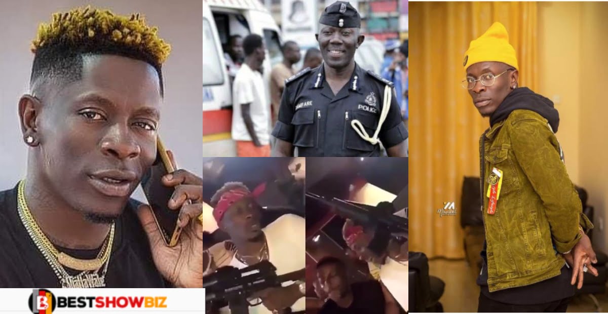 Shatta Wale in trouble after Ghana Police issues a statement that they will be investigating his fake shṑoting