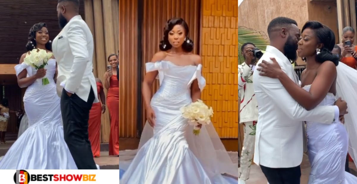 See photos and videos from the white wedding of TV3 presenter Sika