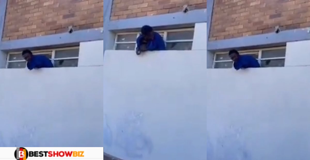 Thief Gets Trapped In Window After Breaking Into A House To Steal- Video