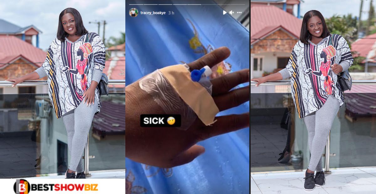 Breaking: Tracey Boakye seriously sick and hospitalized - photos