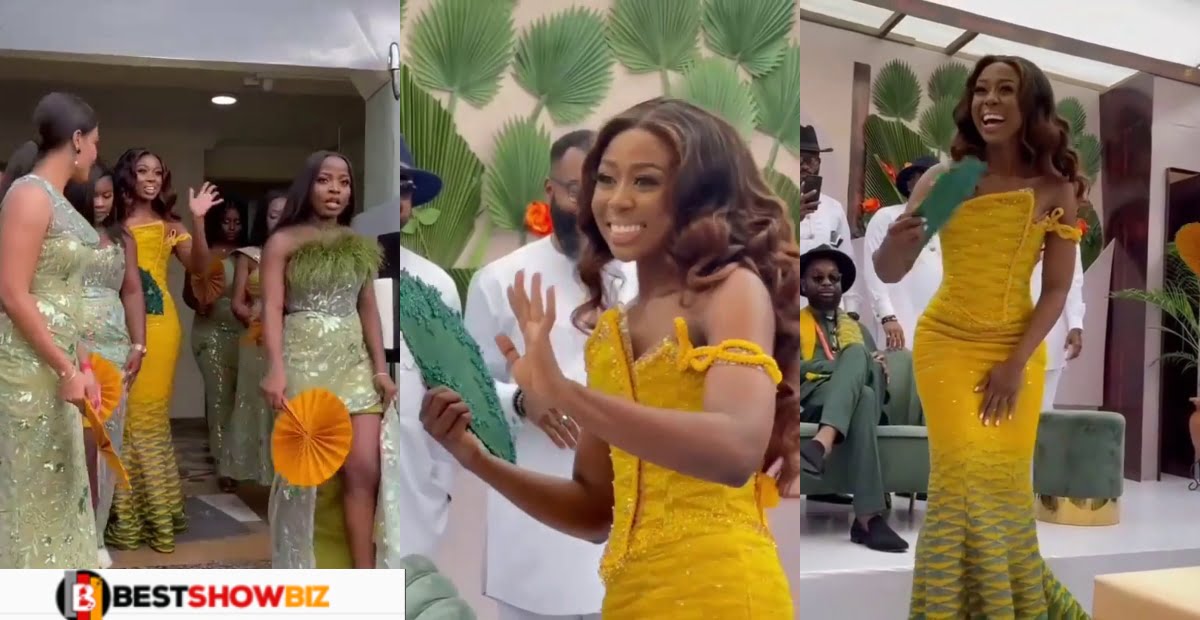 TV3 Female presenter Sika Osei gets married ( See video from the ceremony)