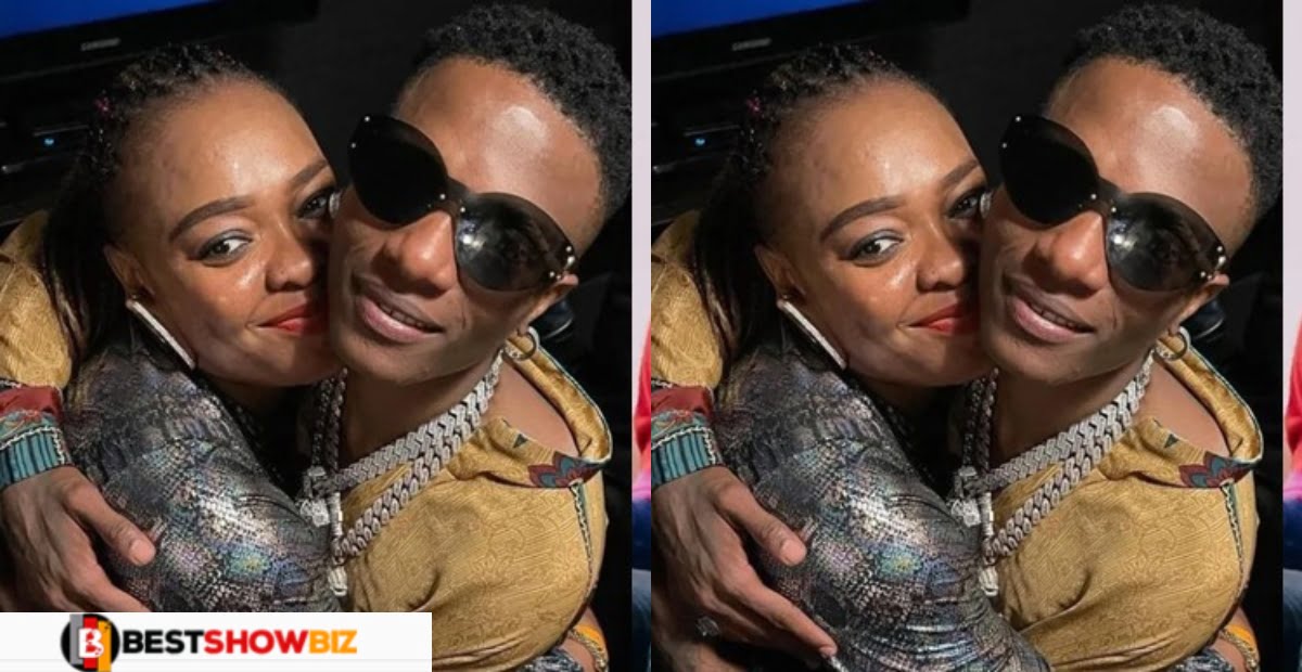 Wizkid finally meets his sister who was lost for two years, see how he reacted.