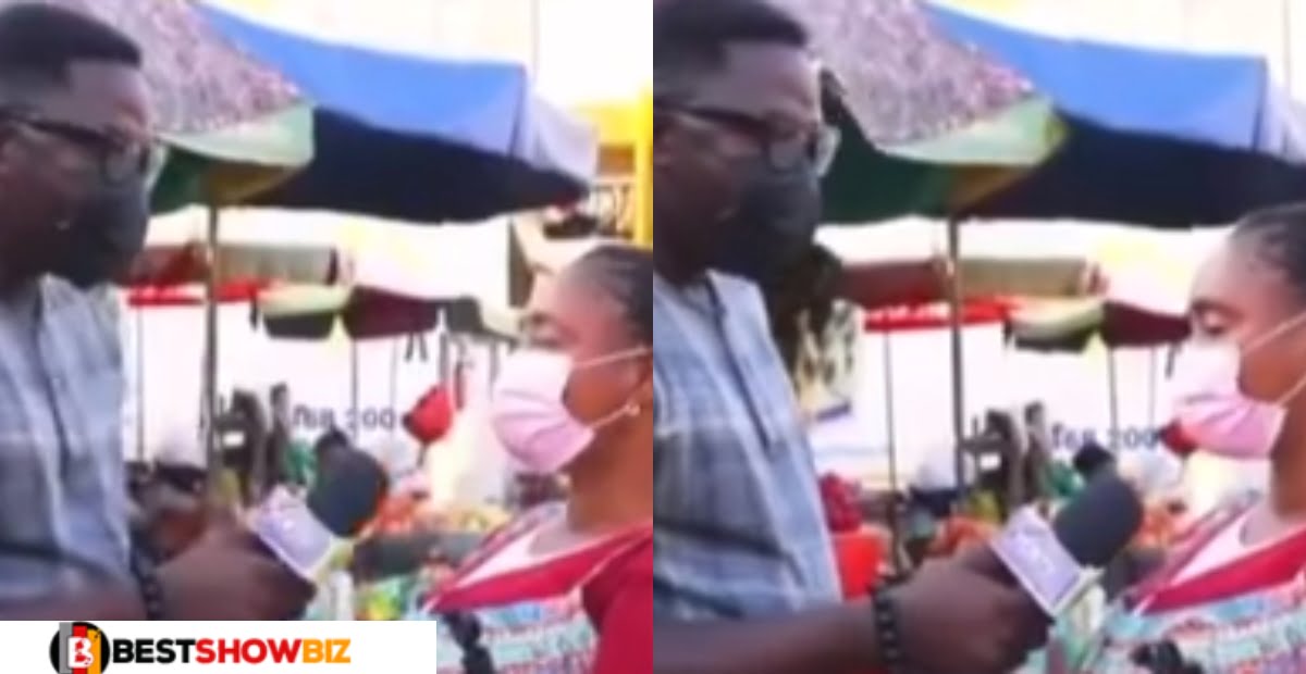 "If you give me Ghc 20 to prepare food, I will only grind pepper for you, things are expensive"- Lady reveals (video)