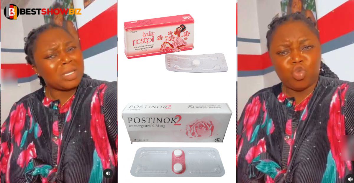 'Postinor 2 and other contraceptives are getting expensive so learn how to withdraw' – Lady advises men (video)