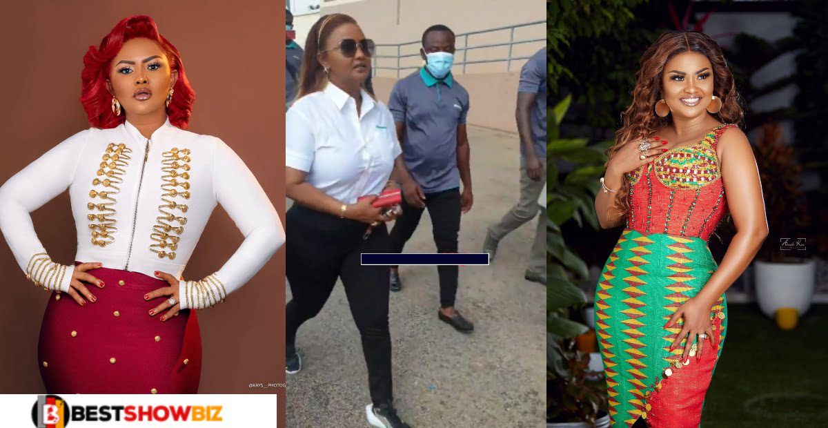 Aden! Aden a! - Nana Ama Mcbrown shouts on fans who begged her for money (Video)