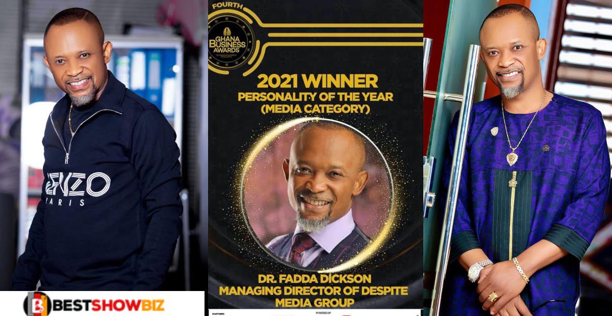 Fadda Dickson bags another prestigious Award from Ghana Business Awards
