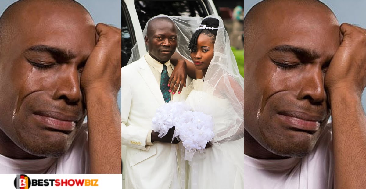 Man in tears after giving girlfriend Ghs 10,000 to start business, she uses it for wedding with another man